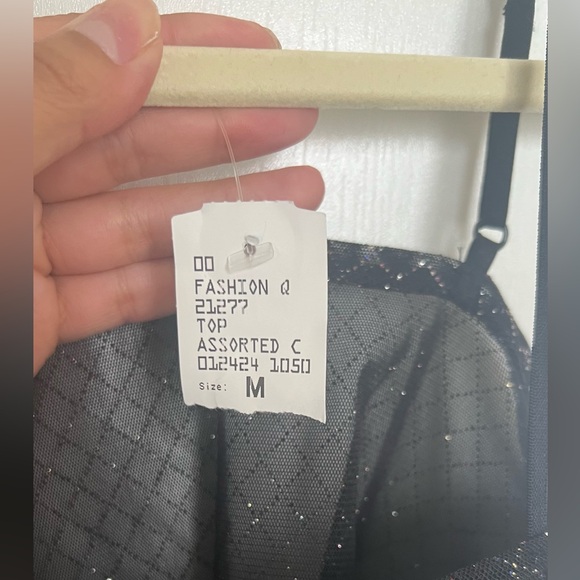 Black Mesh Top - Picture 4 of 4